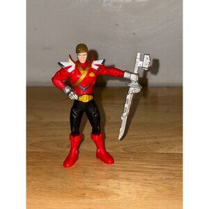 Power Rangers Red Ranger Action Figure Toy 5" With Silver Sword